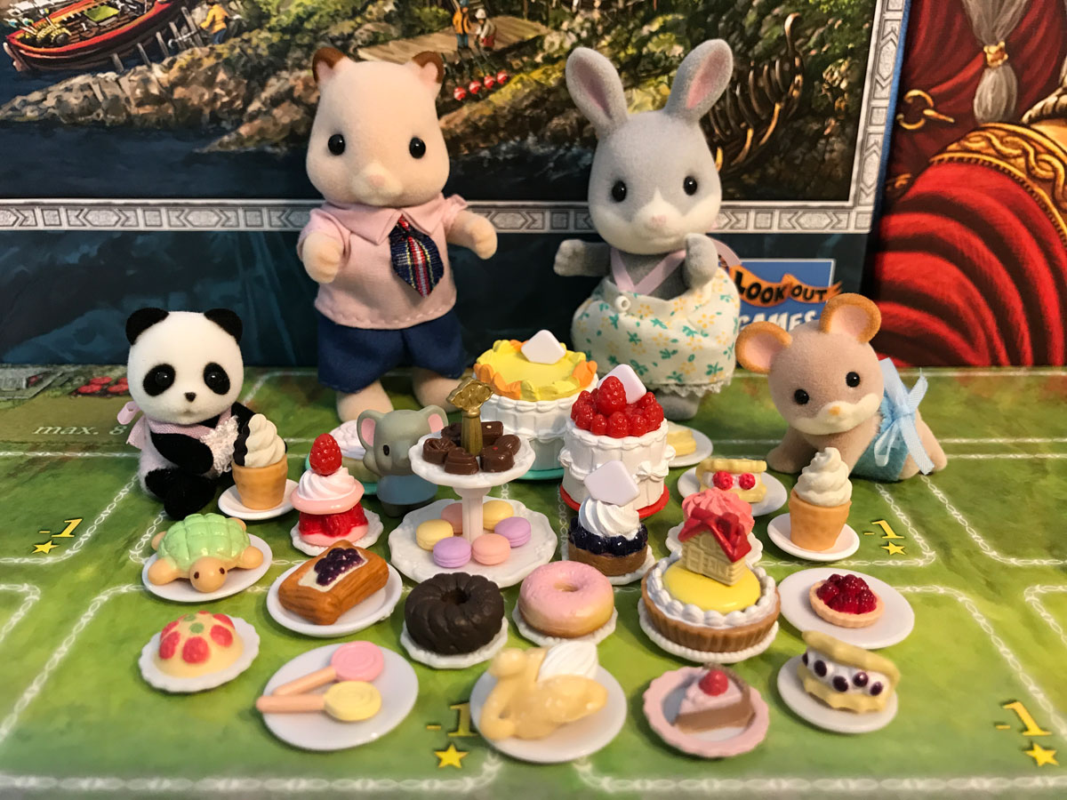 A Delicious Celebration for a New Blog with a Selection of Calico Critters and Desserts