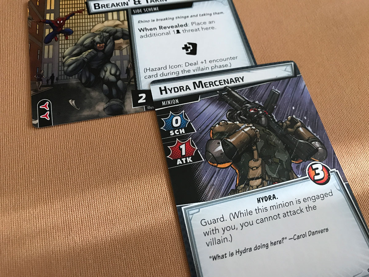 Marvel Champions Hydra Mercenary at the Wrong Time Defeat the Hands of a Hydra Mercenary in Marvel Champions