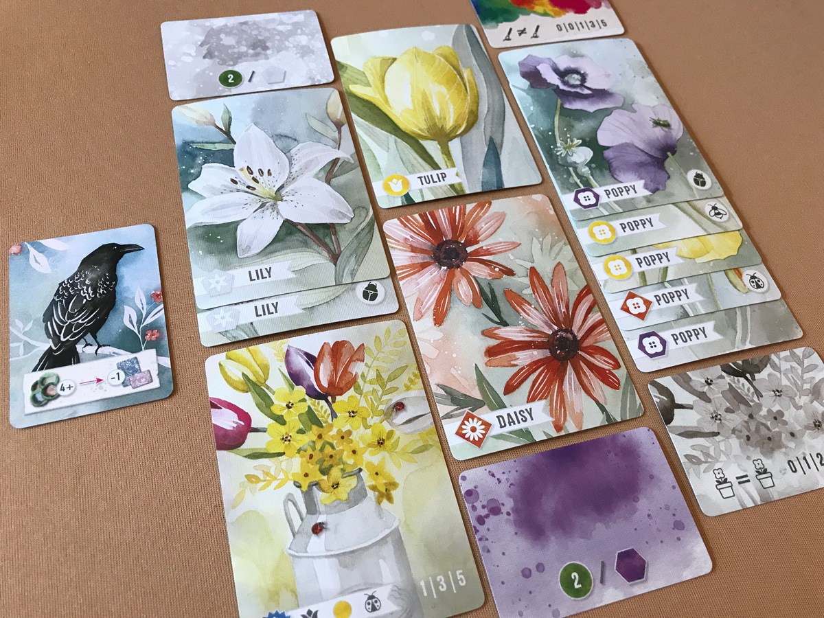 Floriferous Last Day with a Pesky Guest The Final Flower Collection and a Greedy Crow from Floriferous
