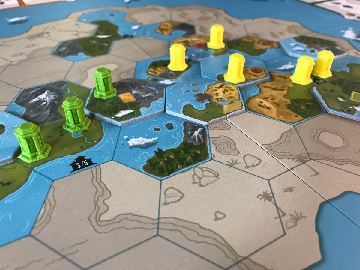 Tapestry All Quiet in the World A Fairly Tame Map in Tapestry