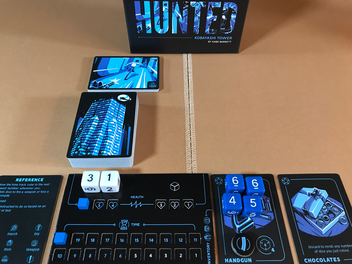 Hunted Small Play Area Setting Up to Explore the Kobayashi Tower in Hunted