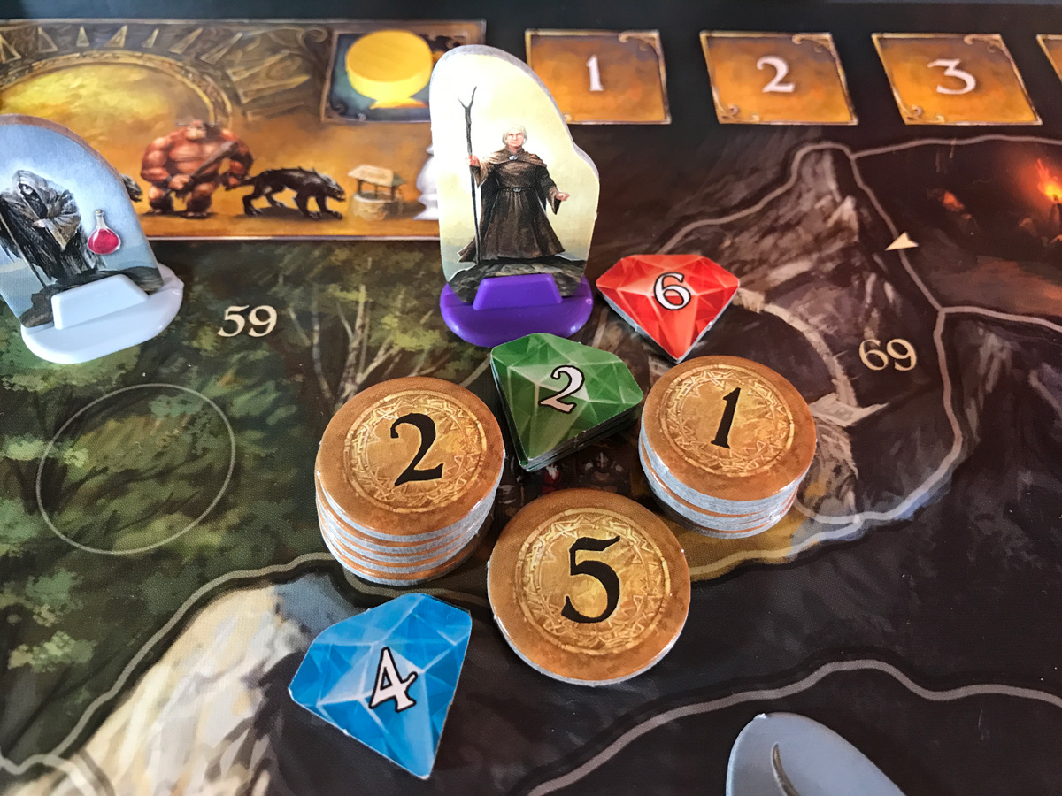 Legends of Andor Collected Treasures Liphardus and the Treasure at the Mine Entrance in Legends of Andor