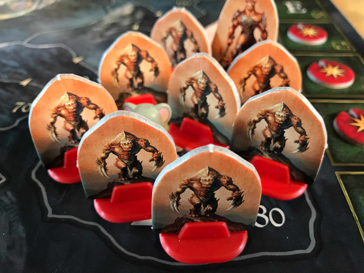 Legends of Andor Managing the Defeated Enemies Carefully Planning Enemy Attacks in Legends of Andor