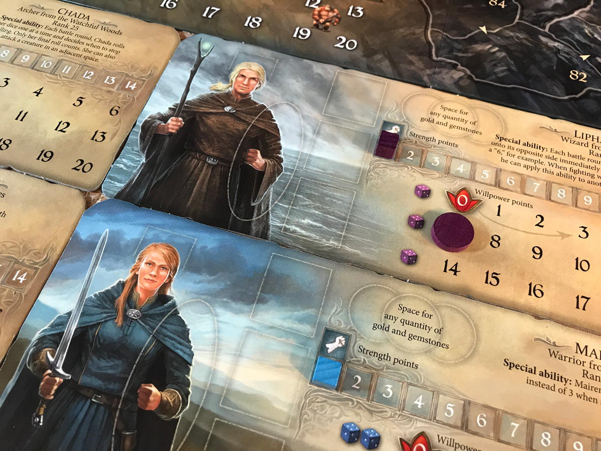 Legends of Andor Rounding Out the Party Choosing a Full Party for the Stories in Legends of Andor