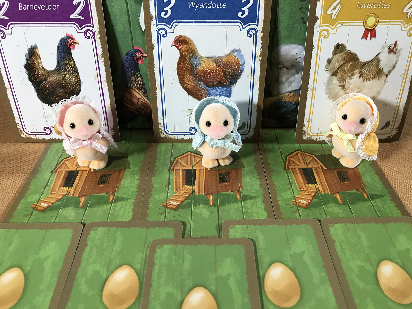 Hens Ducks Pretending to Be Various Chicken Breeds Another Attempt by Calico Critters Ducks to Fit Into Hens