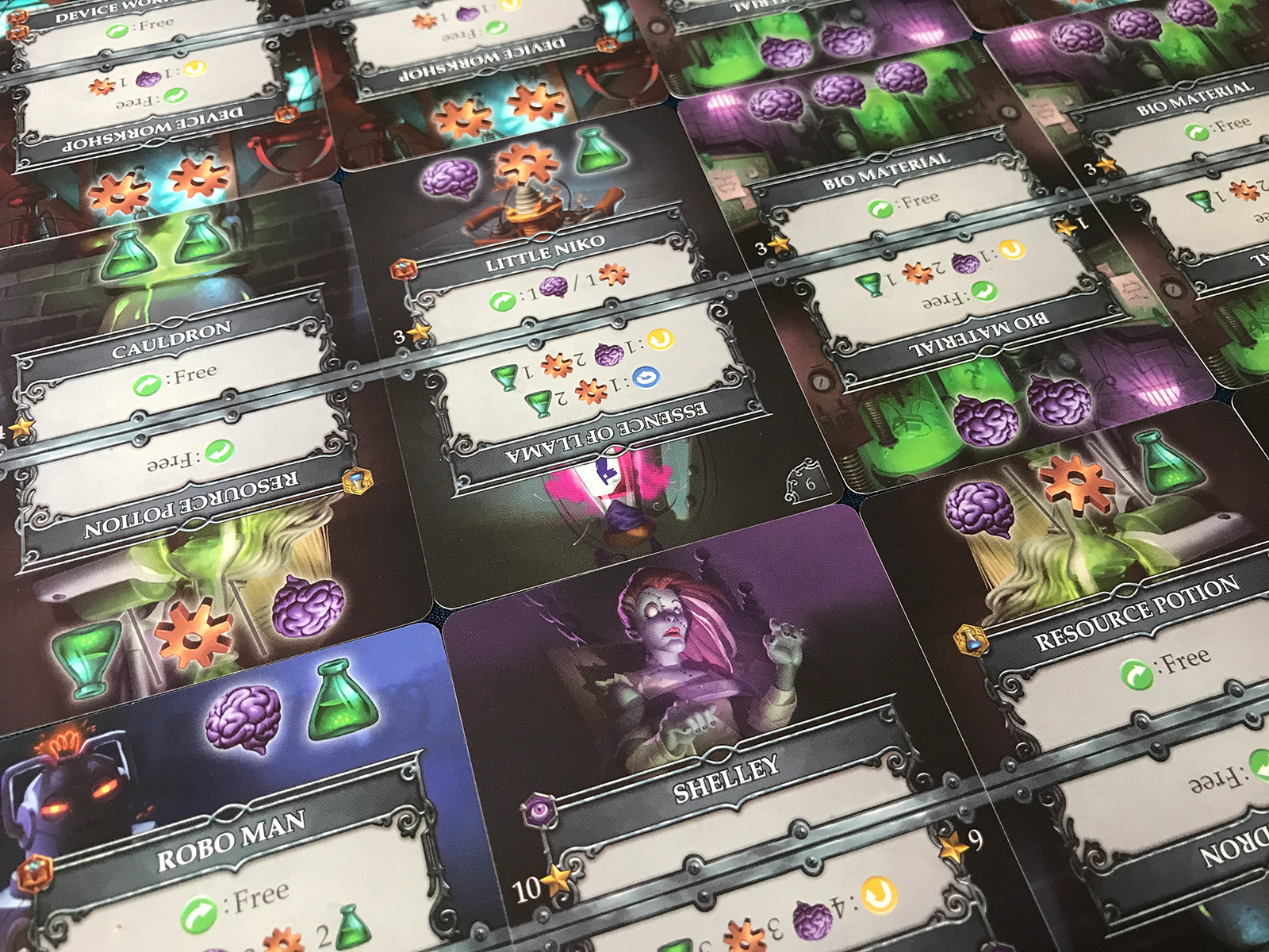 Palm Laboratory Finding All Sorts of Clever Decisions Lots of Interesting Cards and Utilizing Resources to Upgrade All Kinds of Cards in Palm Laboratory