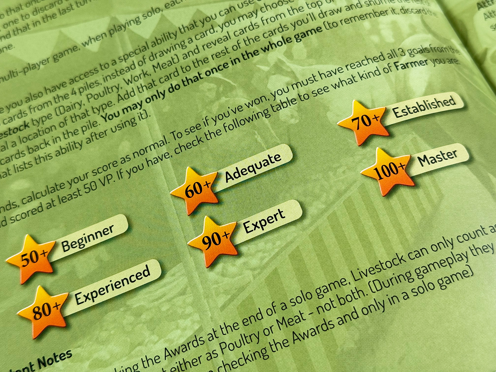 Fields of Green Extremely Difficult Scoring Tiers The Frustration of Luck-Based Card Draws and High Scoring Tiers in Fields of Green