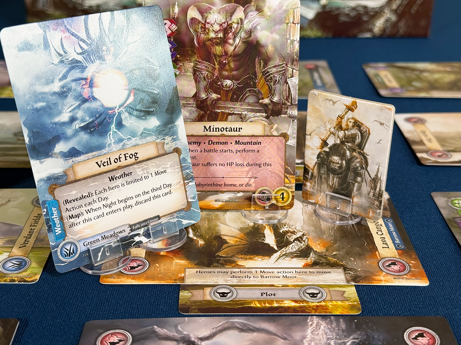 Gloom of Kilforth Veil of Fog and Minotair When You Make It Through the Fog to Find a Minotaur in Gloom of Kilforth