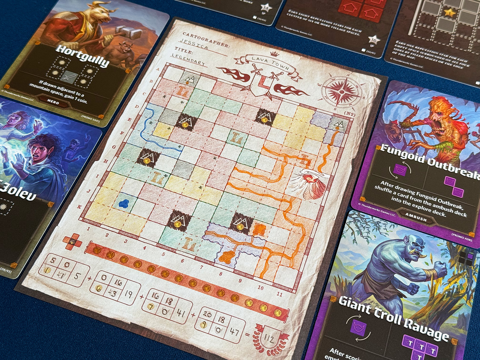 A Rapidly Spreading Volcanic Stream and a Little Help in Cartographers Heroes