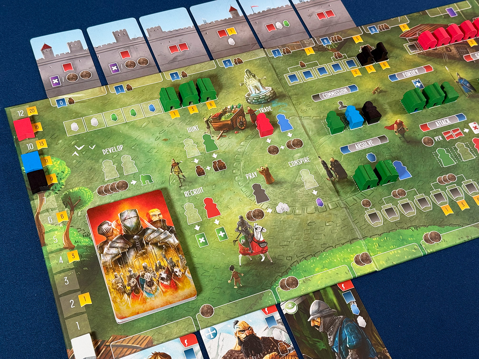 Paladins of the West Kingdom Neat Choices but Too Many Making Neat Decisions and Getting Lost in the Plethora of Options in Paladins of the West Kingdom