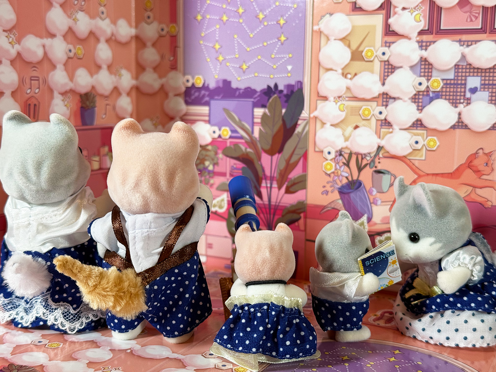 Under the Stars with a Calico Critters Family and Daydream
