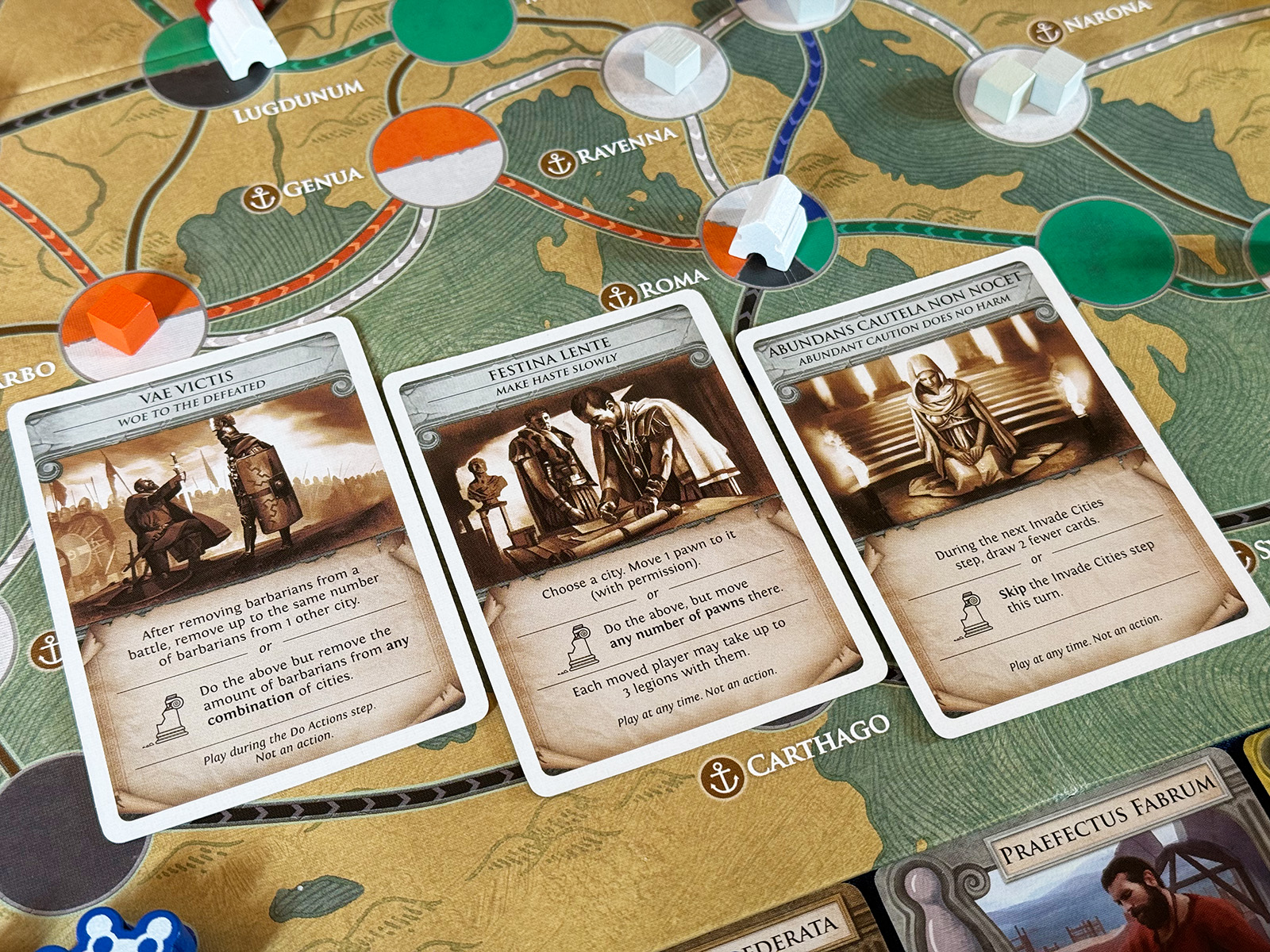 Pandemic: Fall of Rome Finding Clever Ways to Use Events The Excellent Assistance of Events at the Right Times in Pandemic: Fall of Rome