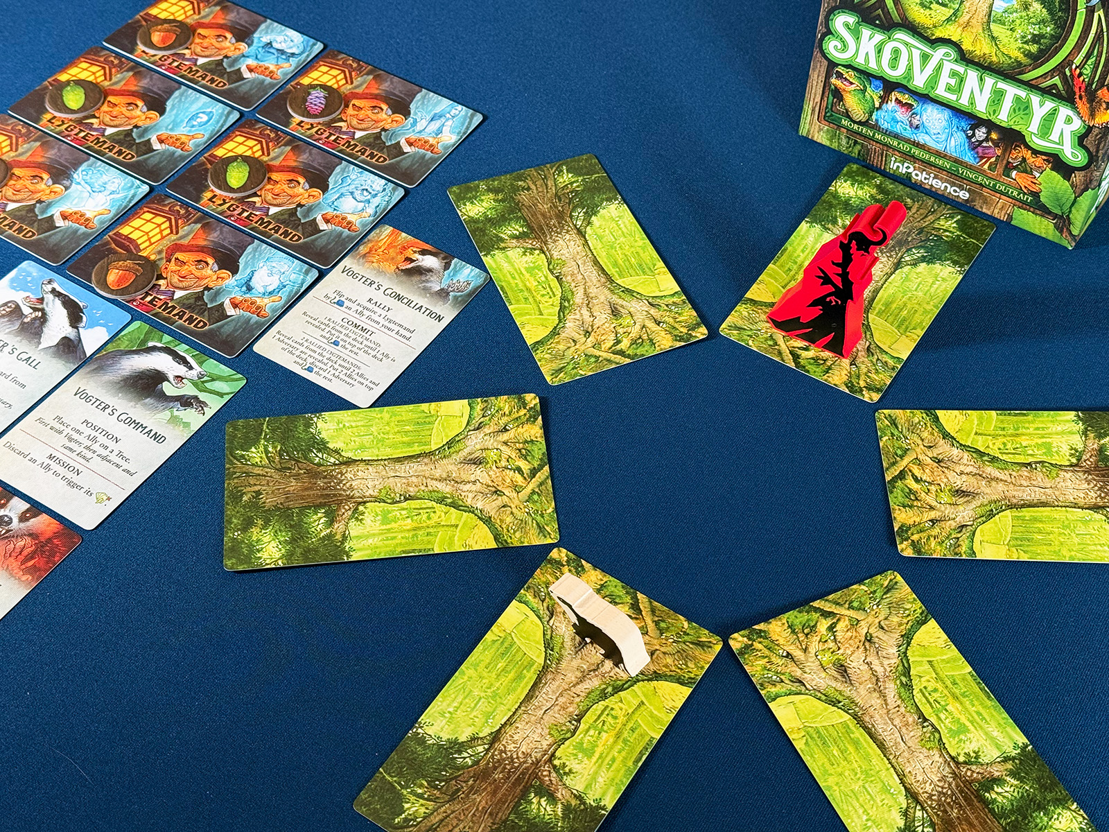 Skoventyr Play Area with Modules Getting Ready to Move Through the Forest with the Modules for Skoventyr