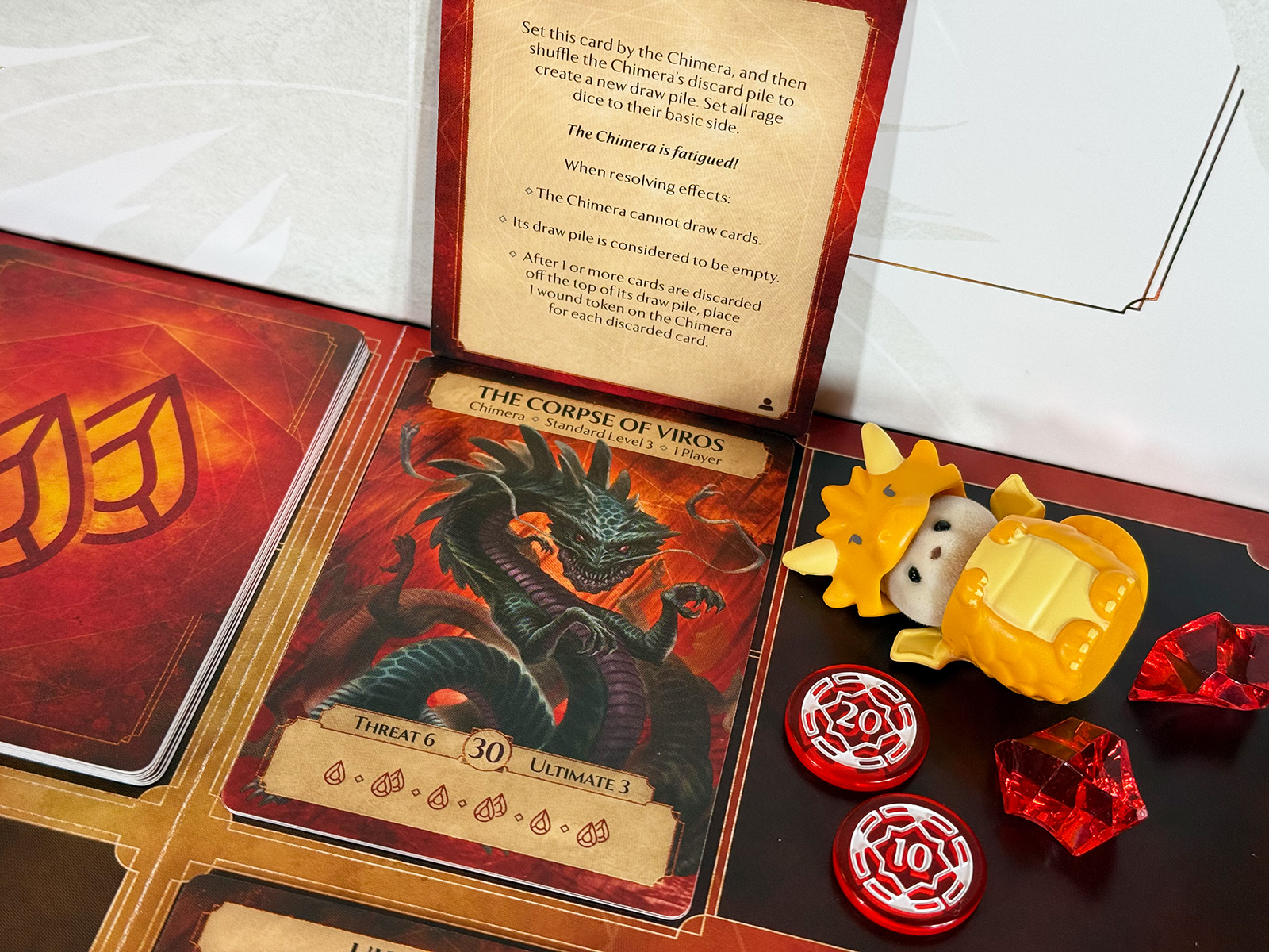 Fatiguing and Defeating the Chimera in an Exciting Ending to Ashes Reborn