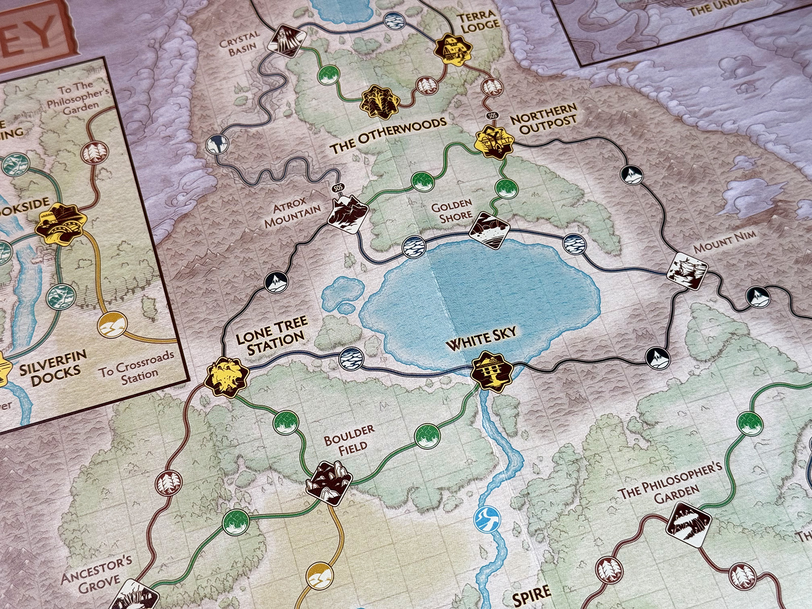 Earthborne Rangers a Lengthy Day on a Tiny Part of the Map Zooming Out to Take in the Sheer Size of the Region Covered by Earthborne Rangers
