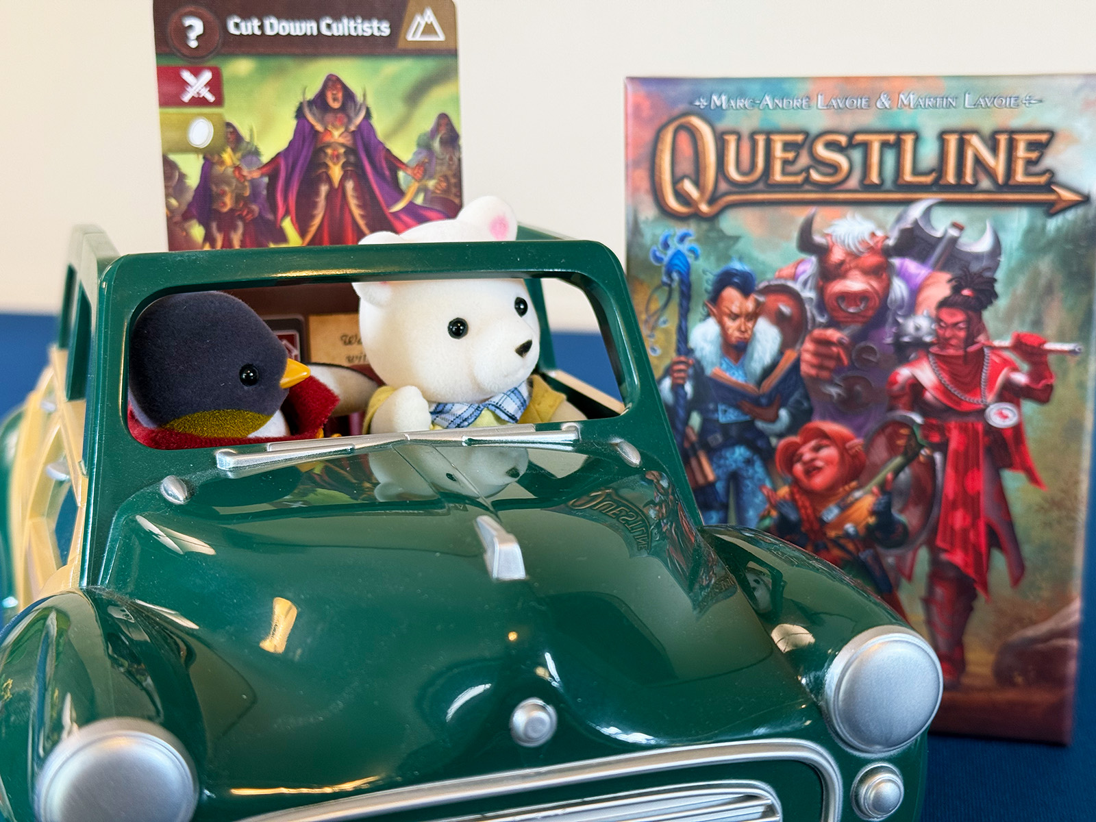 Questline Modern Retelling of Cut Down Cultists Card A Modern Retelling of a Polar Bear Driver and Cutting Down Cultists in Questline