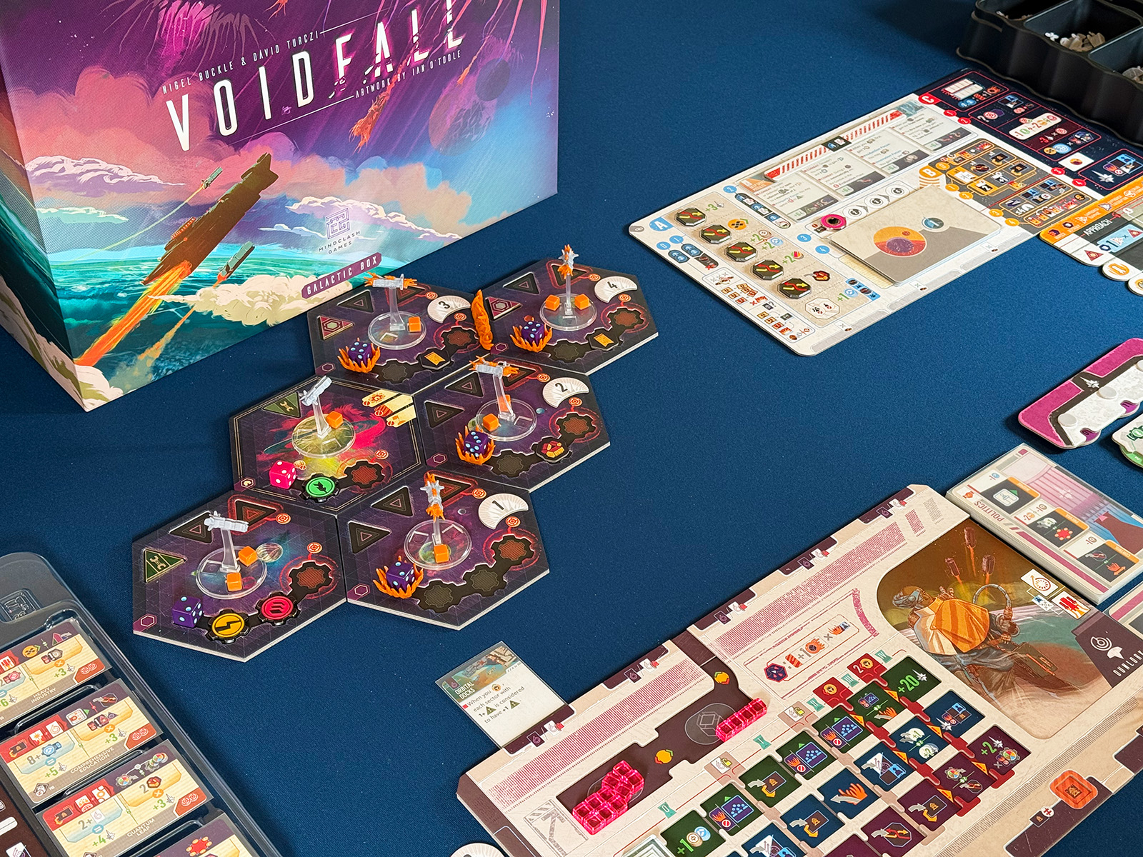 Voidfall Tutorial Play Area Preparing to Dive Into the Galaxy with the Tutorial for Voidfall