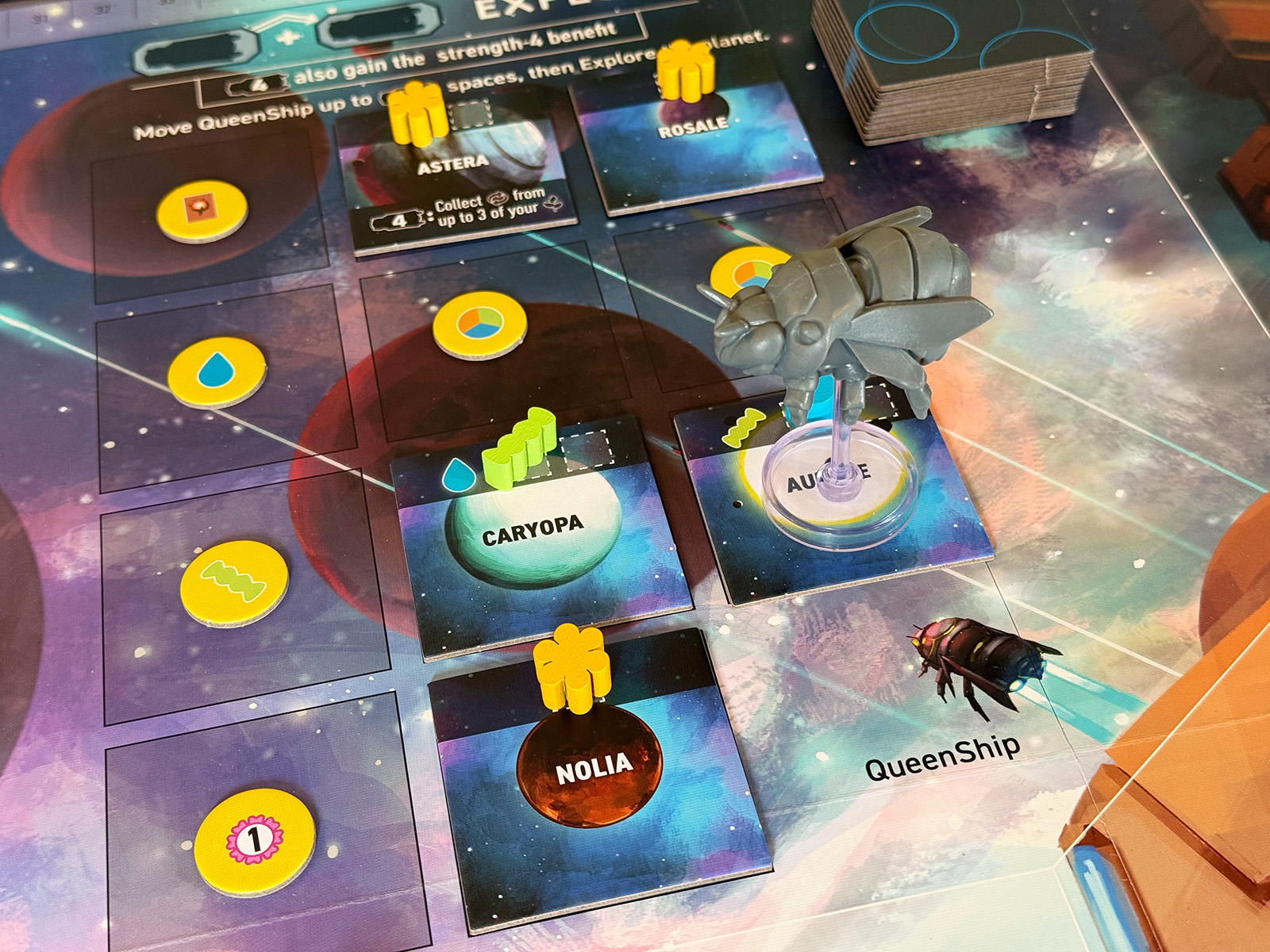 Apiary Traveling Far and Wide Across the Known Galaxy with the QueenShip in Apiary