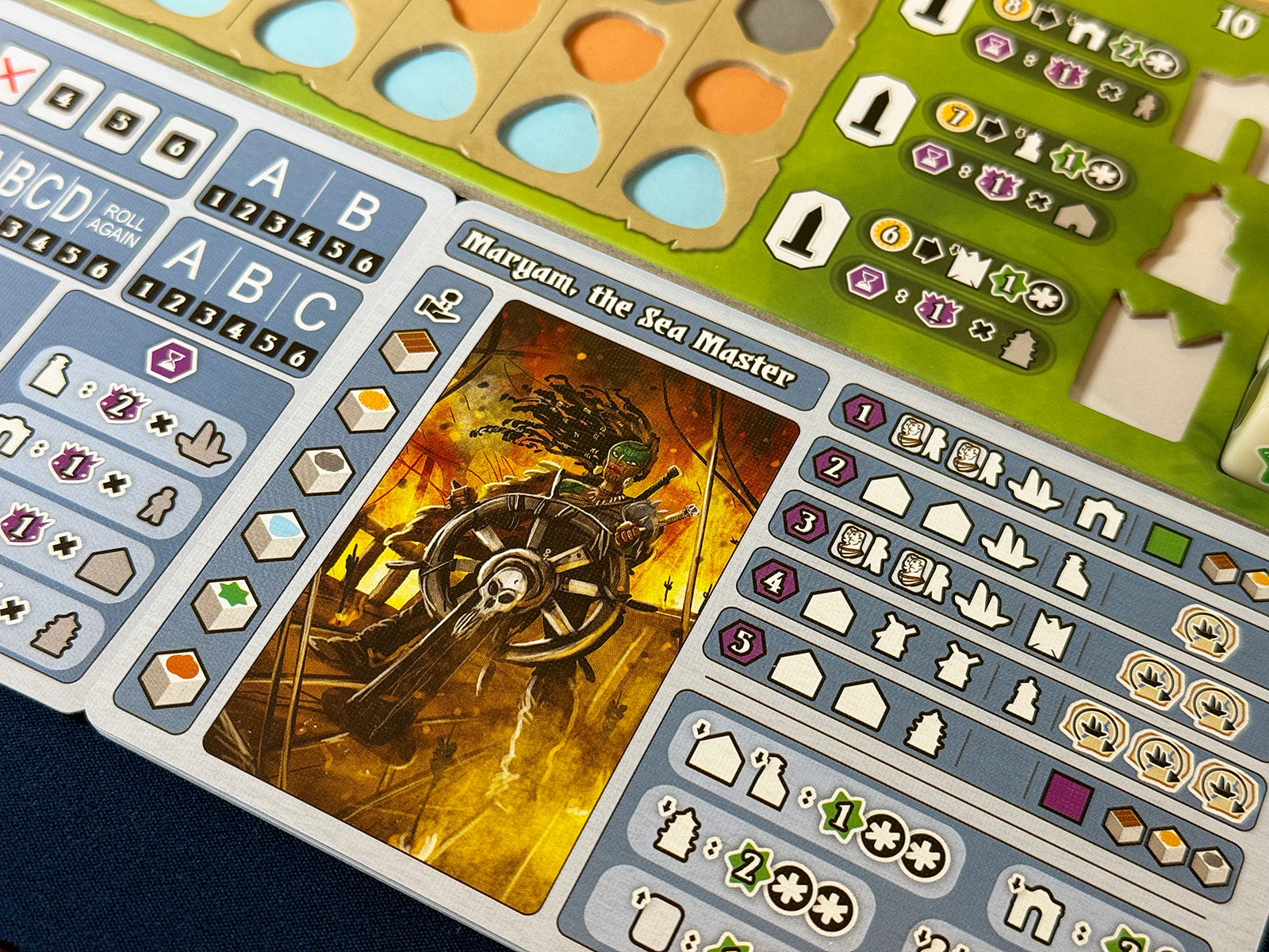 Castellans Solo Against Maryam the Sea Master Managing a Solo Opponent with Pre-Programmed Moves in Castellans