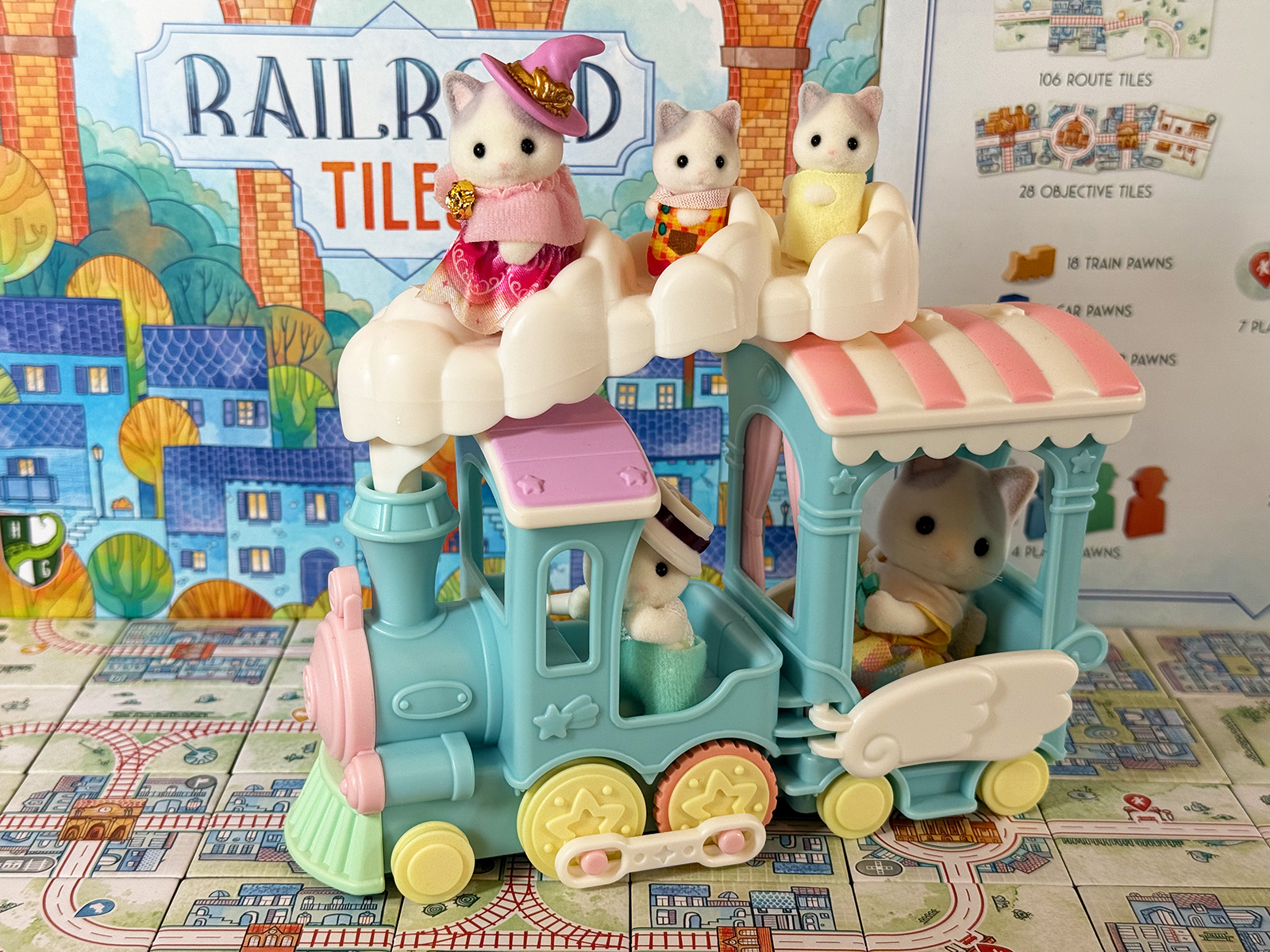 Railroad Tiles, a Tiny Train, and the Quest for Perfection