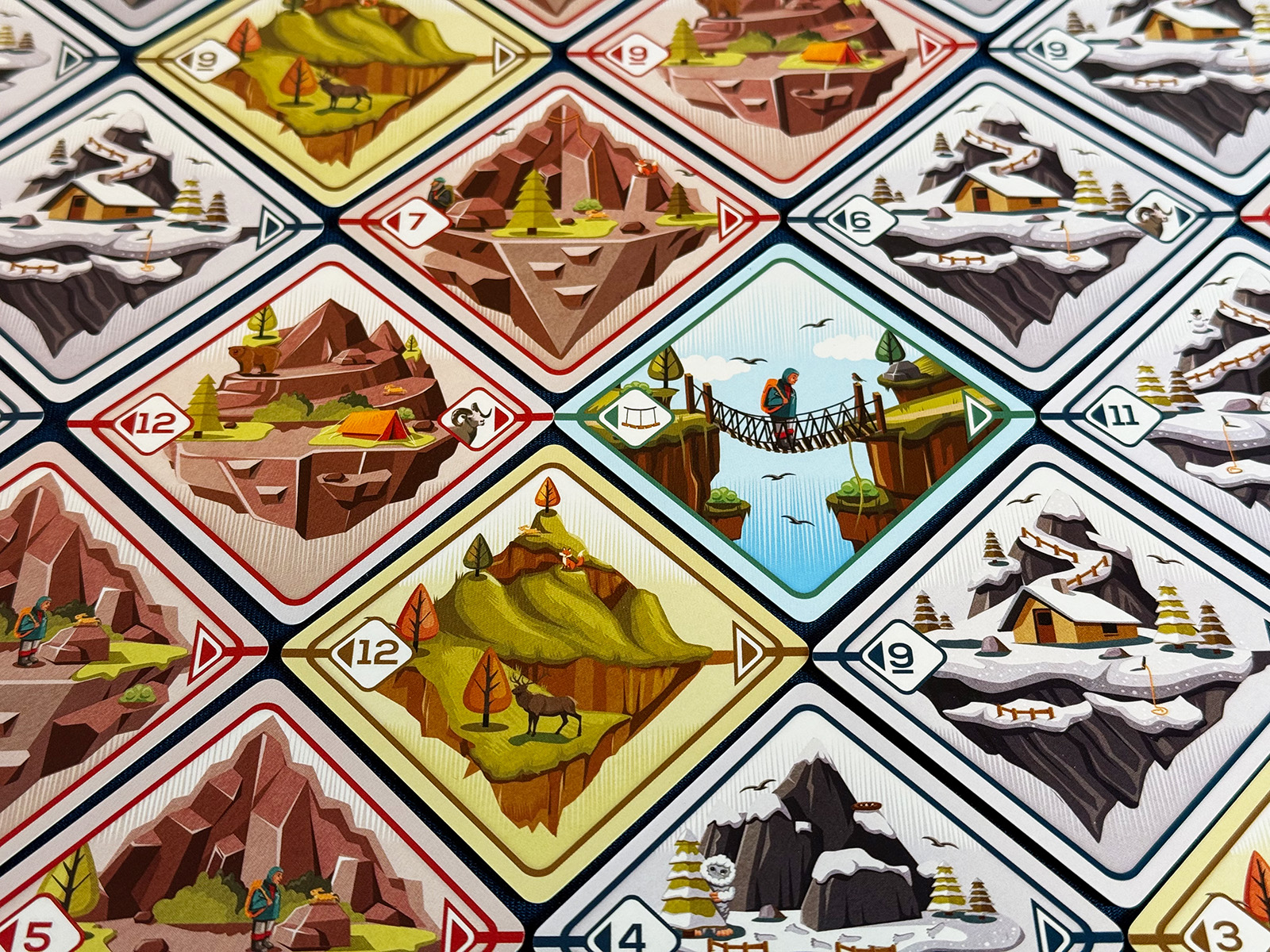 Tranquility: The Ascent Arranging Cards with Lots of Rules A Neat Journey with a Lot of Rules to Consider in Tranquility: The Ascent