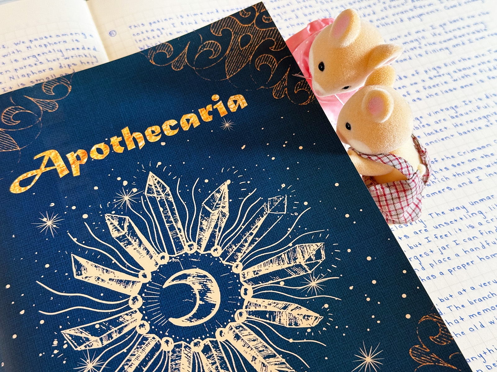 Apothecaria Finding the Magic with Calico Critters Opening Up a Book to a Magical Realm with Calico Critters and Apothecaria