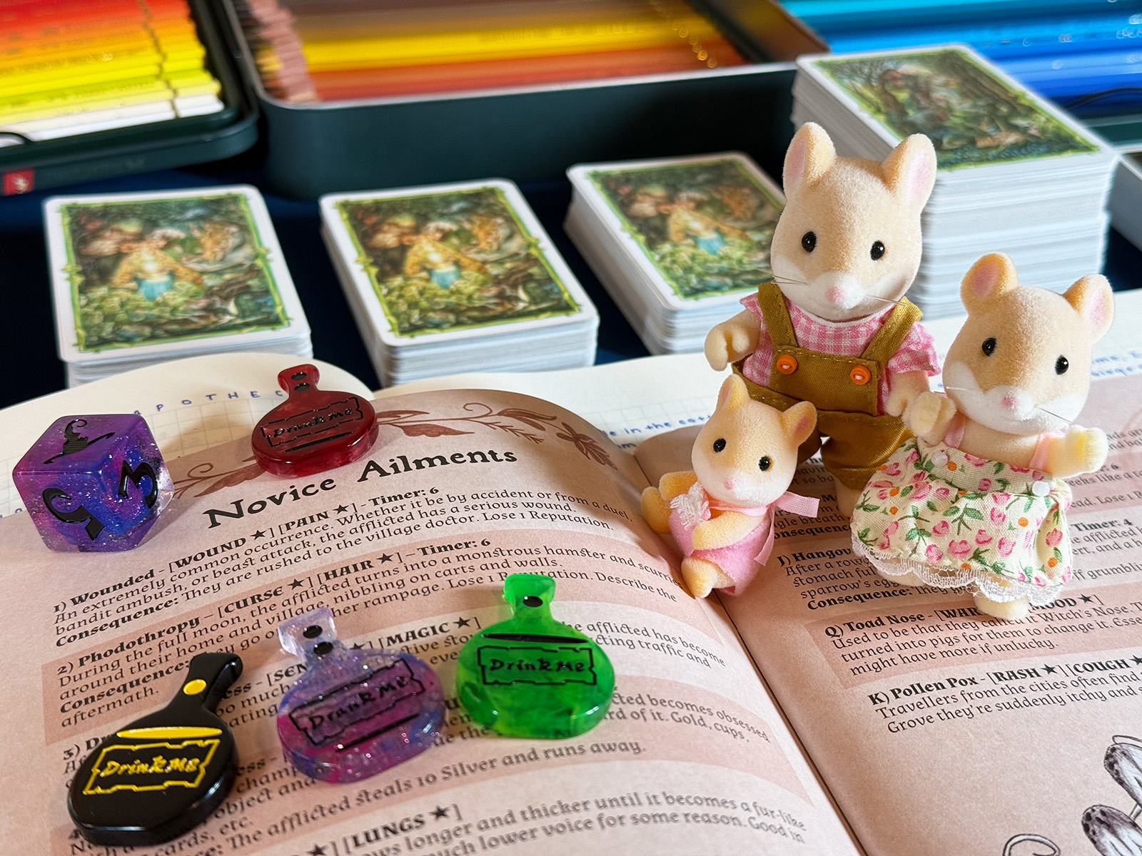 Hamsters and Apothecaria: Another Witchy Week