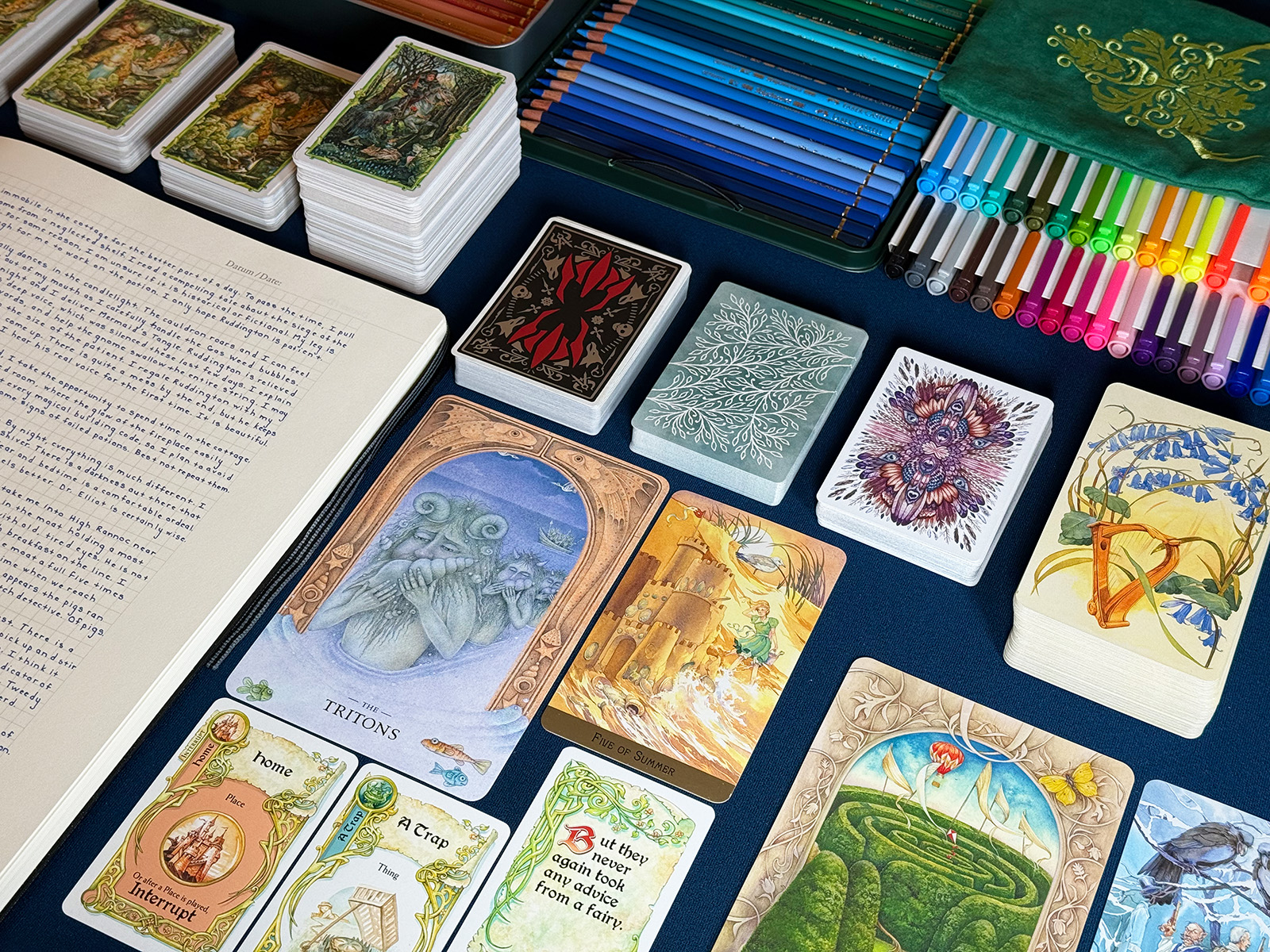 Apothecaria Visual Oracle and Plenty of Card Decks More Colorful Card Decks to Ensure Lots of Possibilities with Apothecaria