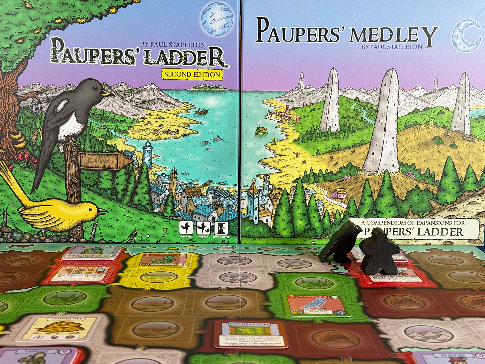 Paupers' Ladder Beautiful Scenery Appreciating an Endless View Across Brighthelm While Playing Paupers' Ladder