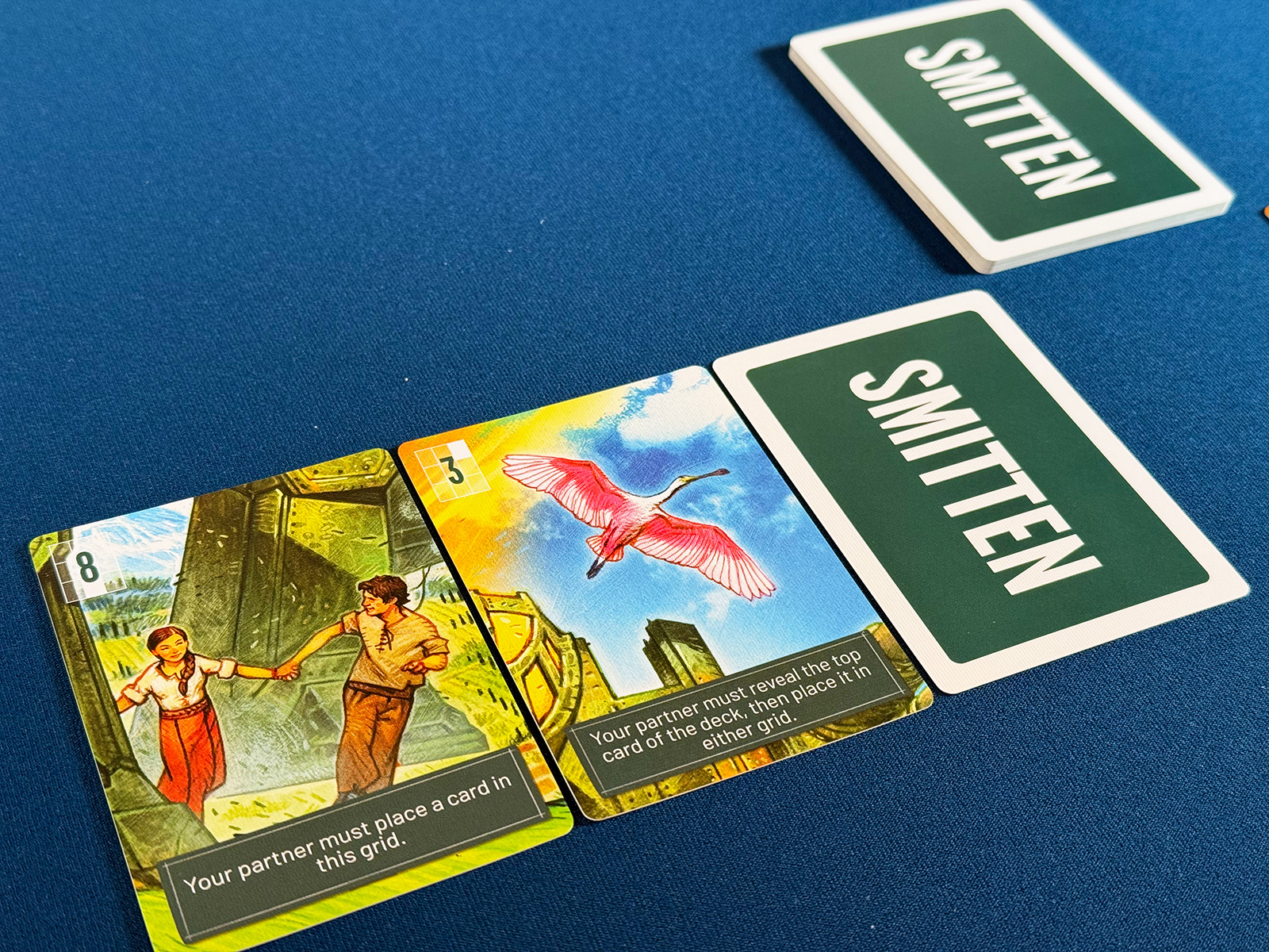 Smitten Taking Risk with Face-Down Cards Deciding When to Risk Using Face-Down Cards in Smitten